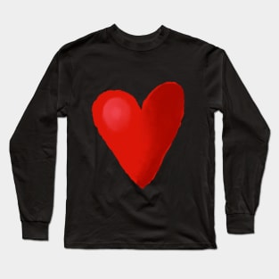 shorter heart Long Sleeve T-Shirt